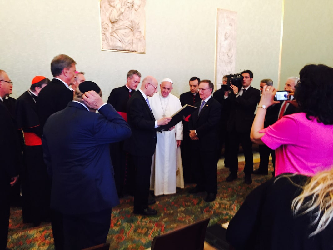 B'nai B'rith Meets with Pope Francis