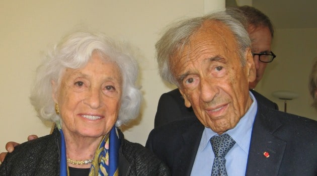 B'nai B'rith Present For Elie Wiesel's German Order of Merit Honor