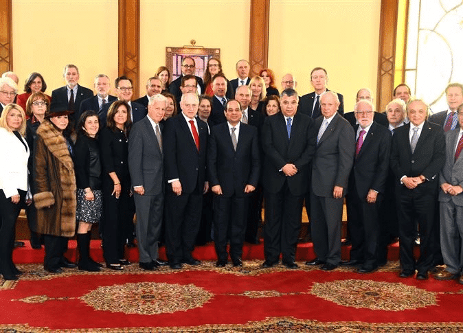 B’nai B’rith International Leader Joins Conference Of Presidents Meeting With Egyptian President Abdel Fattah El-Sisi 