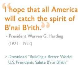 President Harding