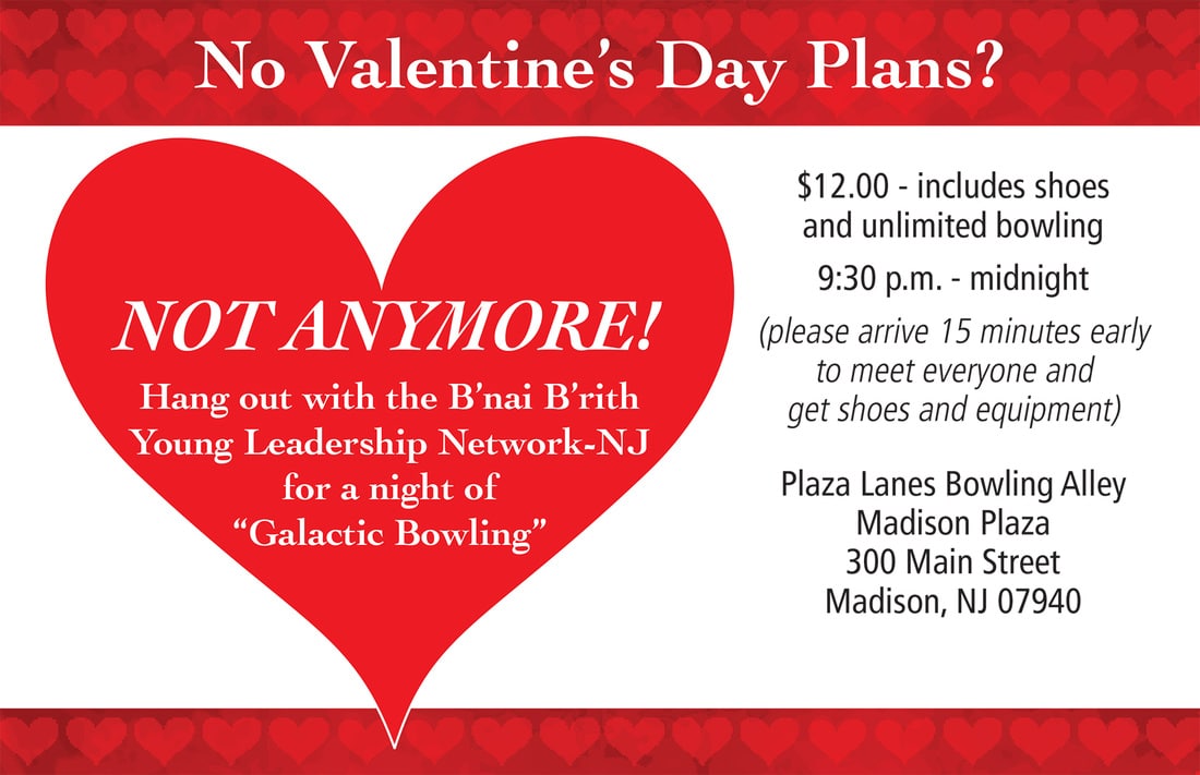 BBYLN: Valentine's Day Galactic Bowling Rescheduled! (Madison, N.J.)