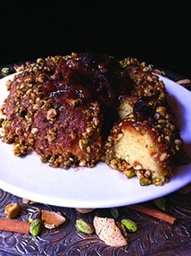 Passover Almond Cake with Figs, Orange and Honey