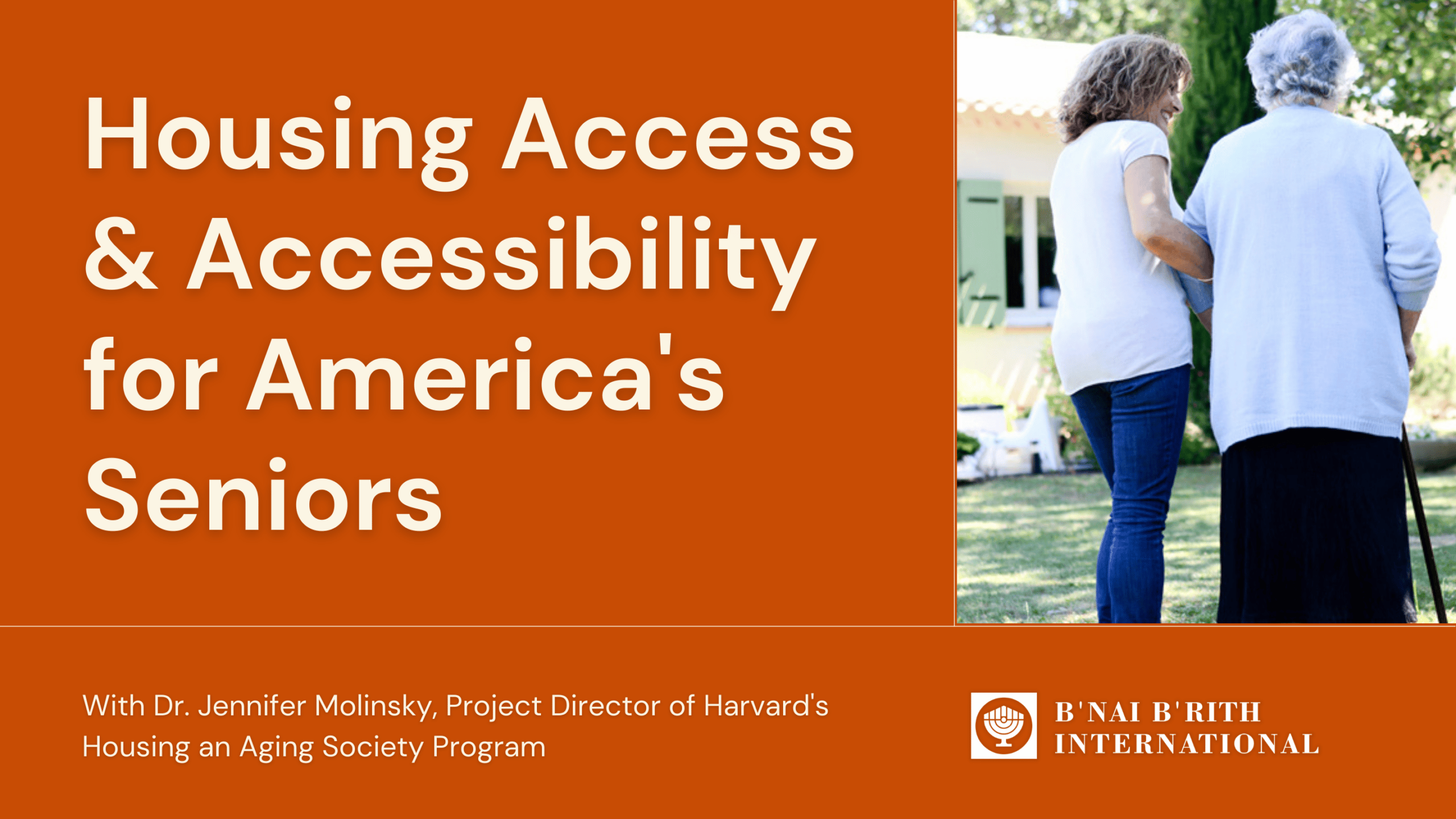 Housing Access & Accessibility for America's Seniors